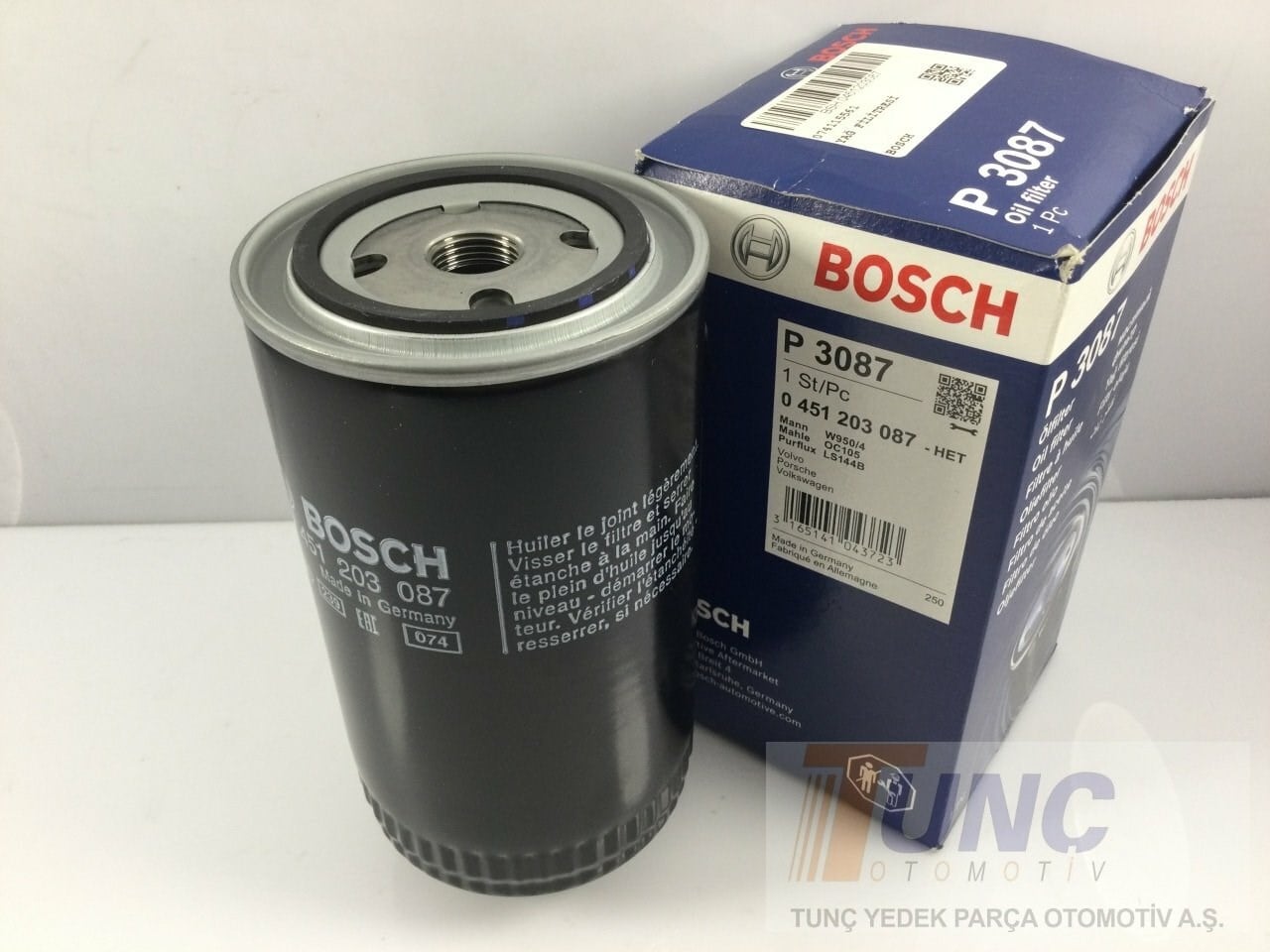 BOSCH 0451203087 Yağ Filtresi 074115561 uygun fiyat hızlı kargo