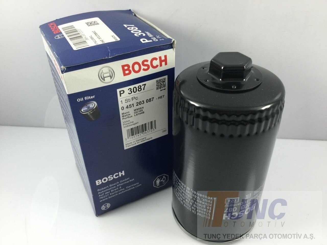 BOSCH 0451203087 Yağ Filtresi 074115561 uygun fiyat hızlı kargo