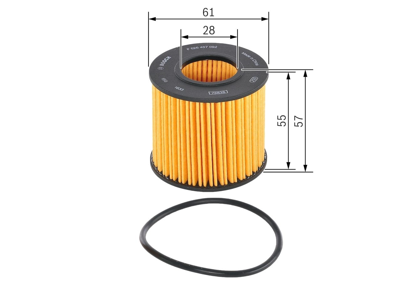 BOSCH F 026 407 092 Yağ Filtresi 0415237010 uygun fiyat hızlı kargo