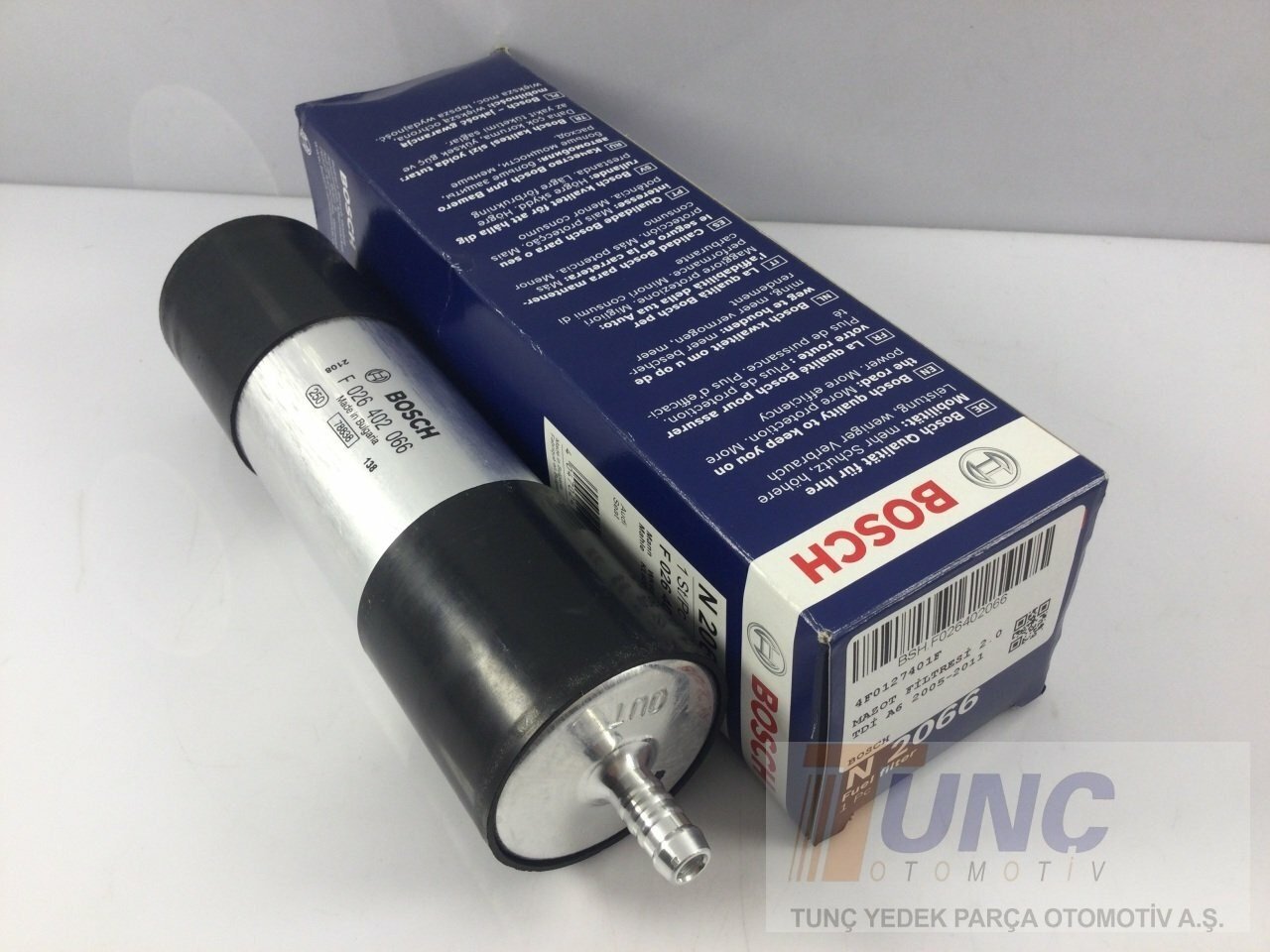 BOSCH F 026 402 066 Yakıt Filtresi 4F0127401F uygun fiyat hızlı kargo