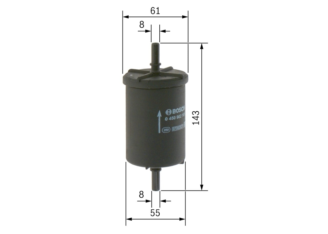 BOSCH 0 450 902 161 Yakıt Filtresi 0003414V002 uygun fiyat hızlı kargo