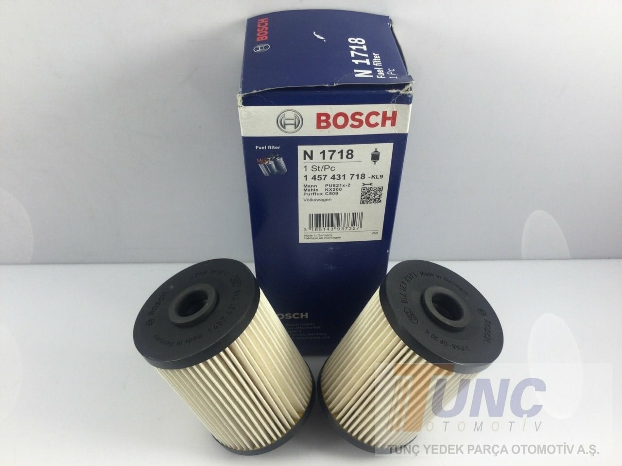 BOSCH 1 457 431 718 Yakıt Filtresi 7L6127434 uygun fiyat hızlı kargo
