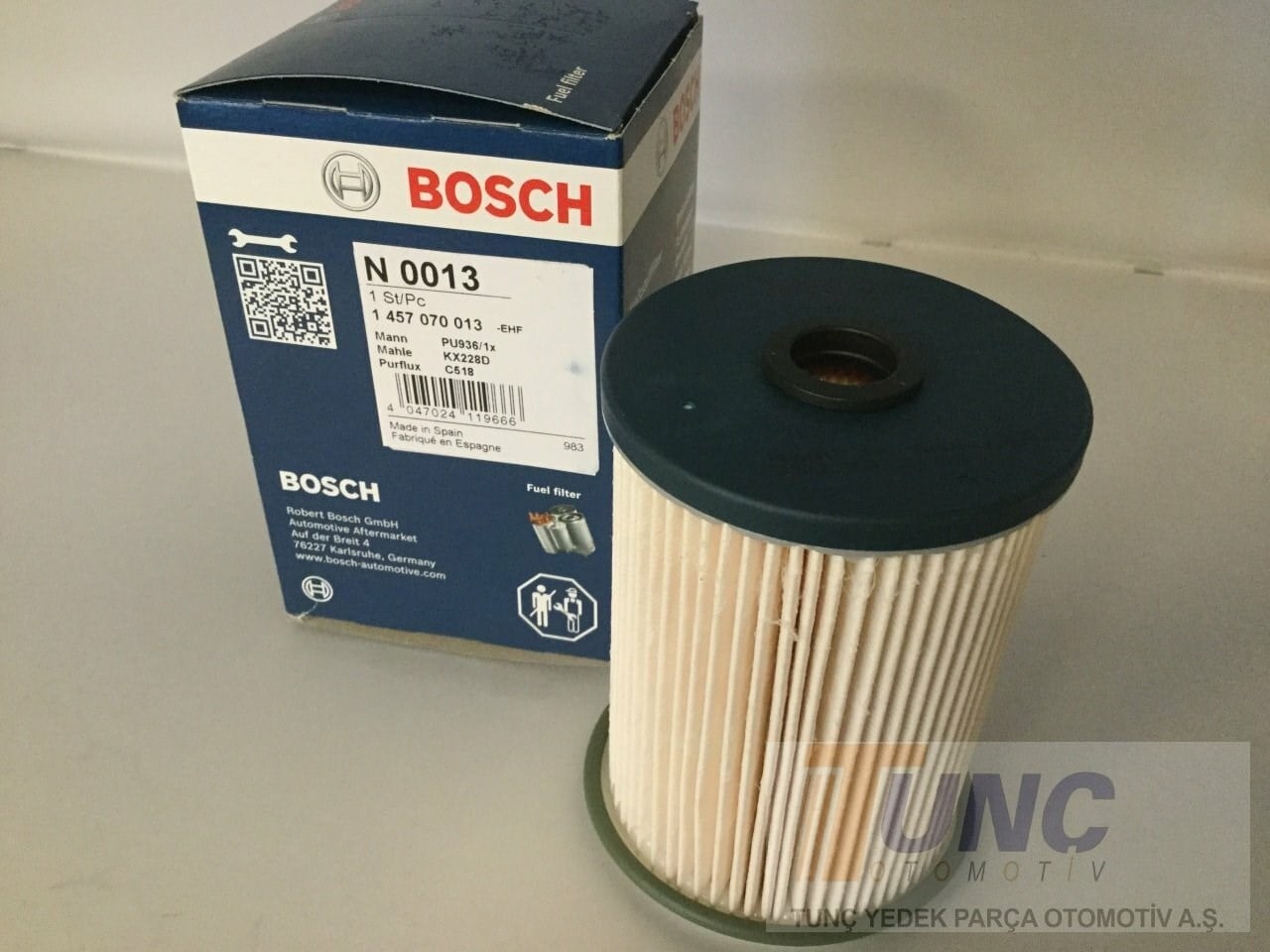 BOSCH 1 457 070 013 Yakıt Filtresi 1K0127434B uygun fiyat hızlı kargo