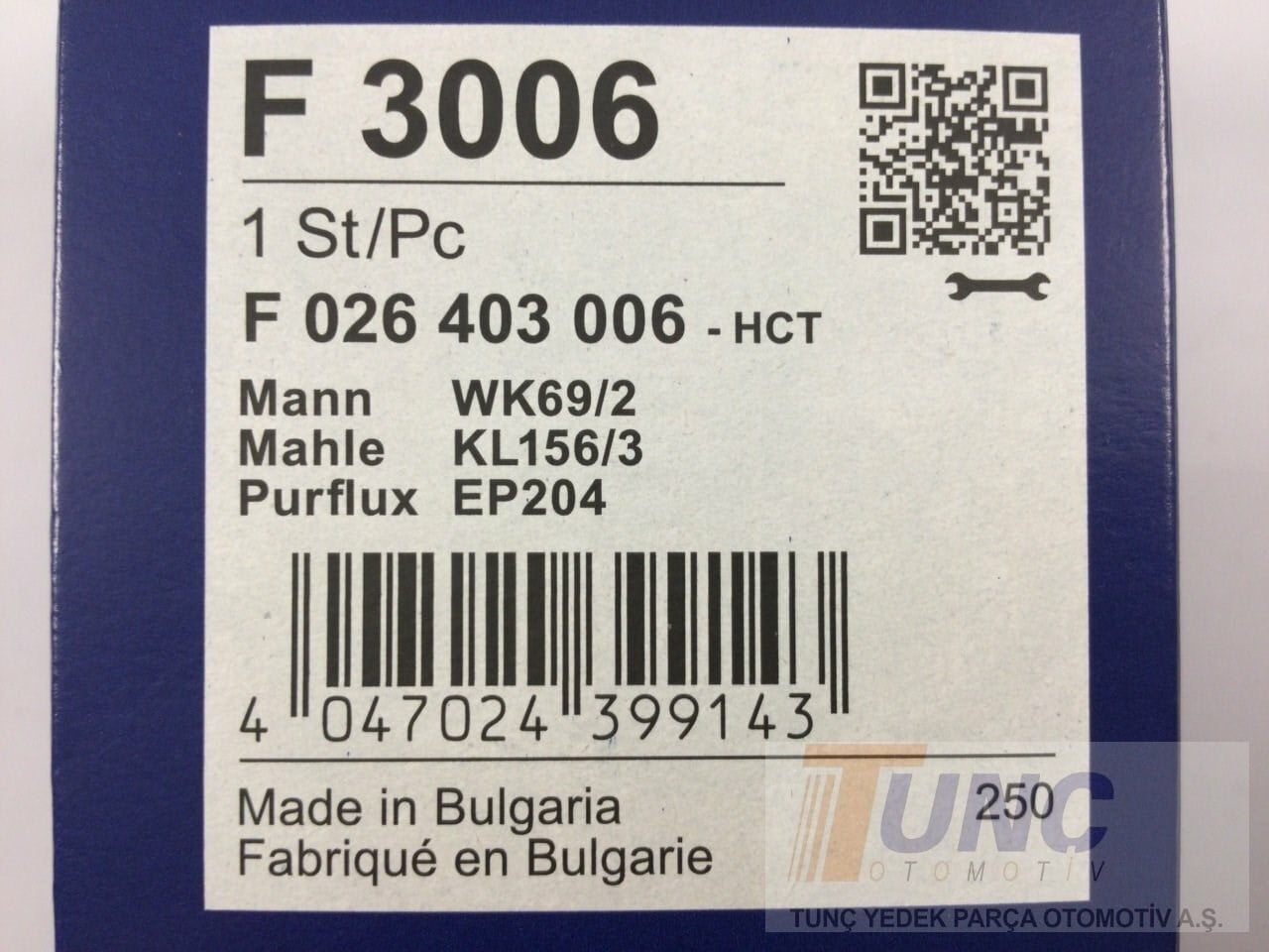 BOSCH F 026 403 006 Yakıt Filtresi 6Q0201051J uygun fiyat hızlı kargo