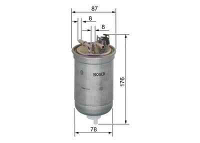 BOSCH 0450906267 Yakıt Filtresi 1H0127401M uygun fiyat hızlı kargo