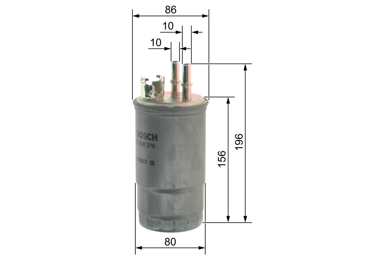 BOSCH 0 450 906 376 Yakıt Filtresi 1116546 uygun fiyat hızlı kargo