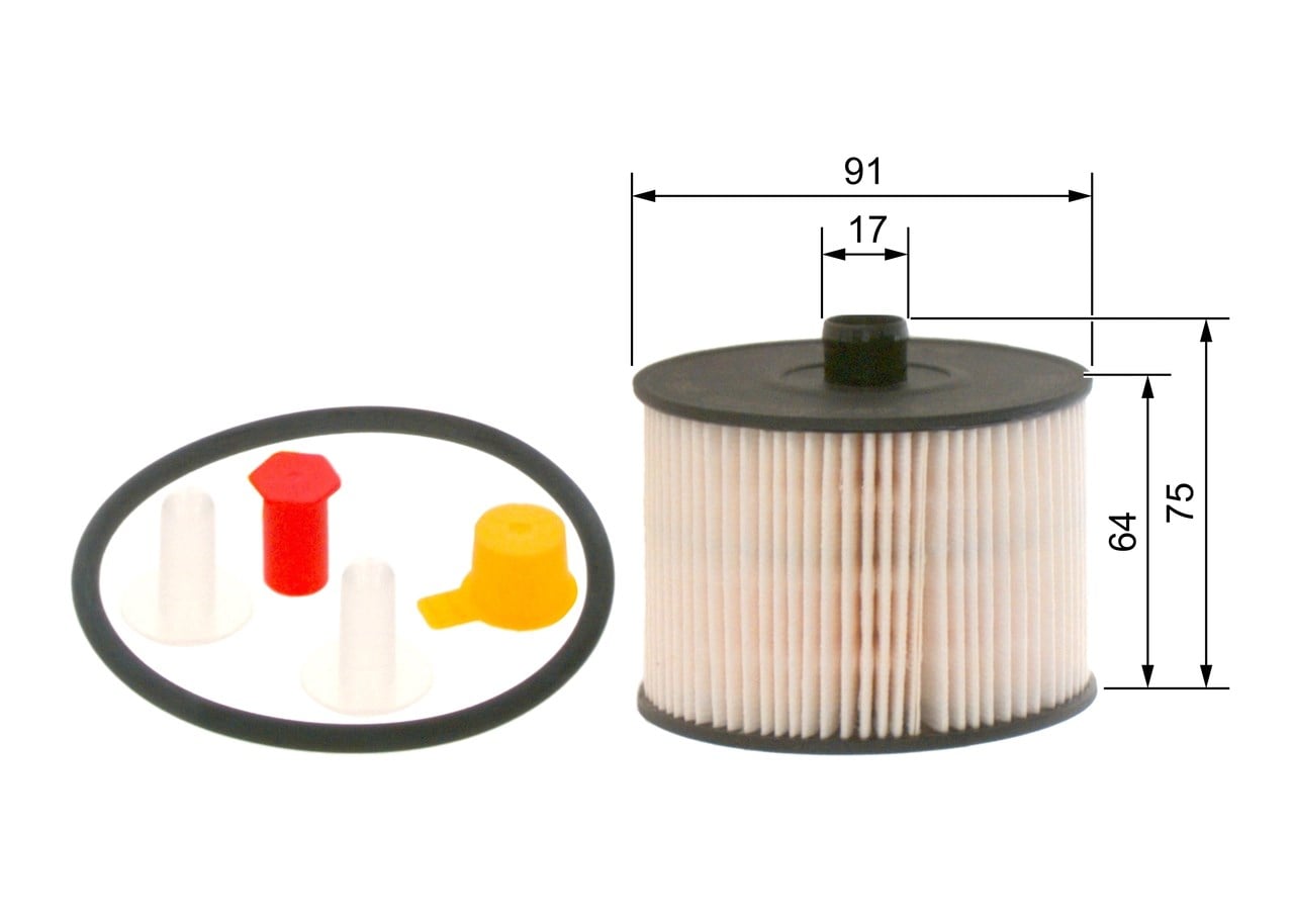 BOSCH 1 457 431 723 Yakıt Filtresi 1318563 uygun fiyat hızlı kargo