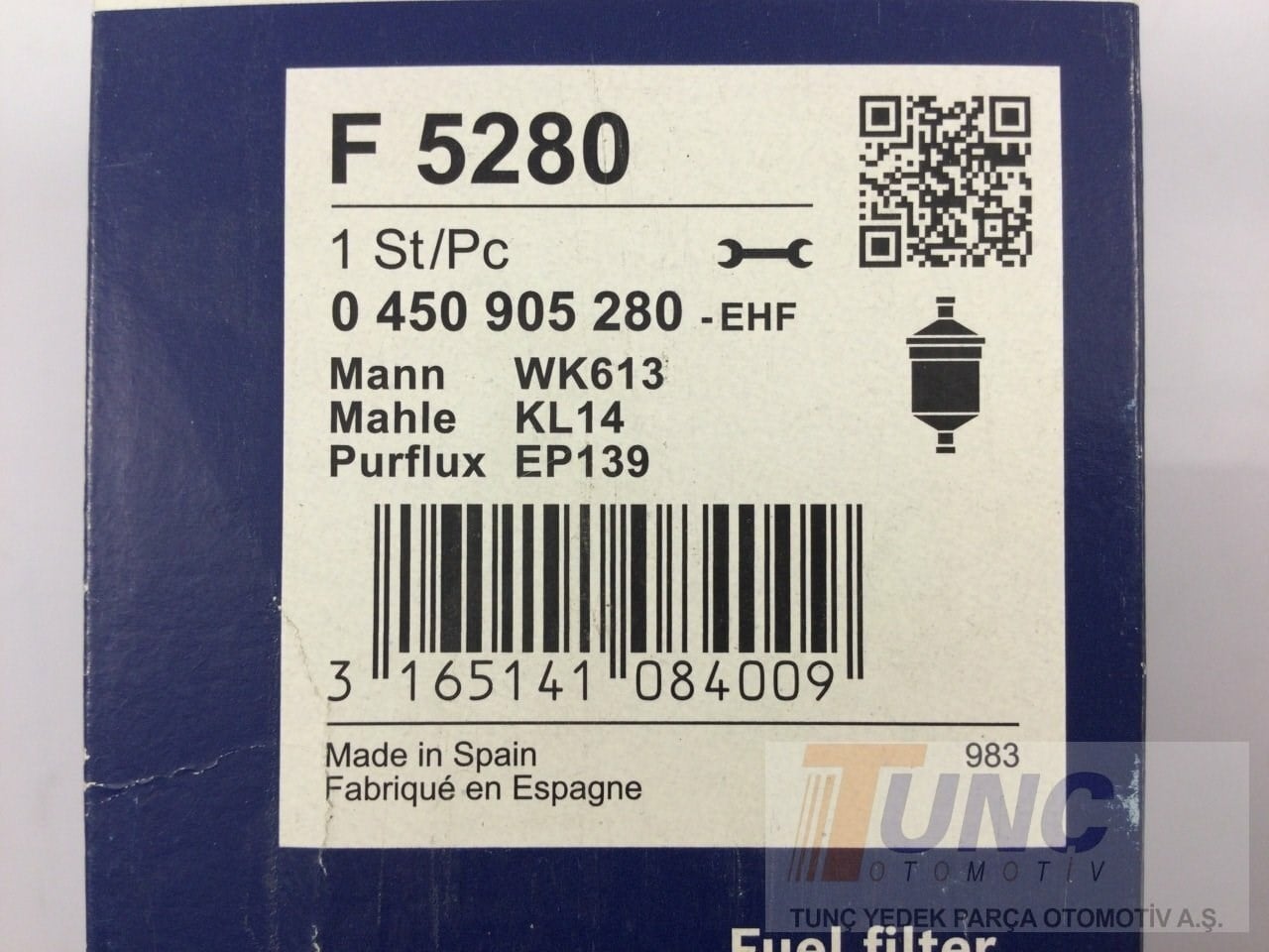 BOSCH 0450905280 Yakıt Filtresi 6N0201511A uygun fiyat hızlı kargo