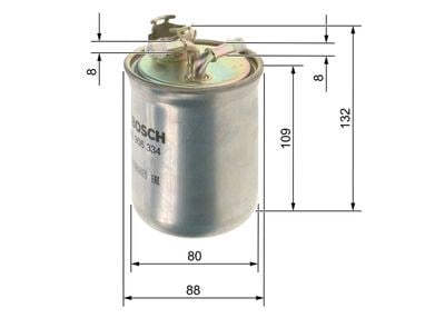 BOSCH 0450906334 Yakıt Filtresi XM219A011 uygun fiyat hızlı kargo