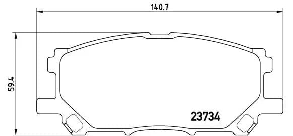 BREMBO P 83 067 Fren Balatası 044650W070 uygun fiyat hızlı kargo
