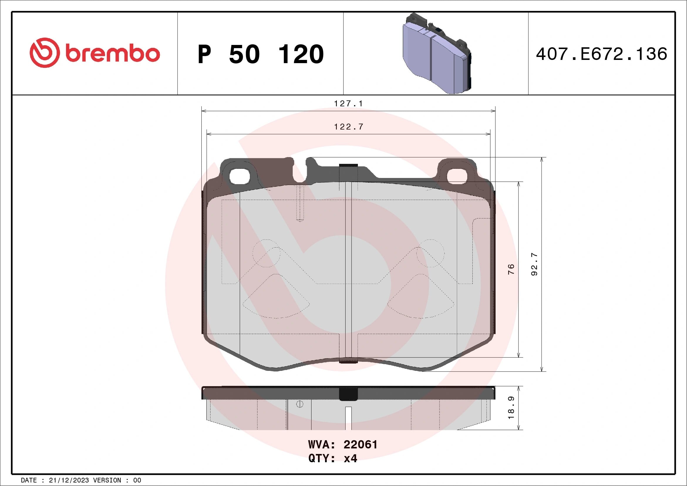 BREMBO P 50 120 Fren Balatası 0004206700 uygun fiyat hızlı kargo