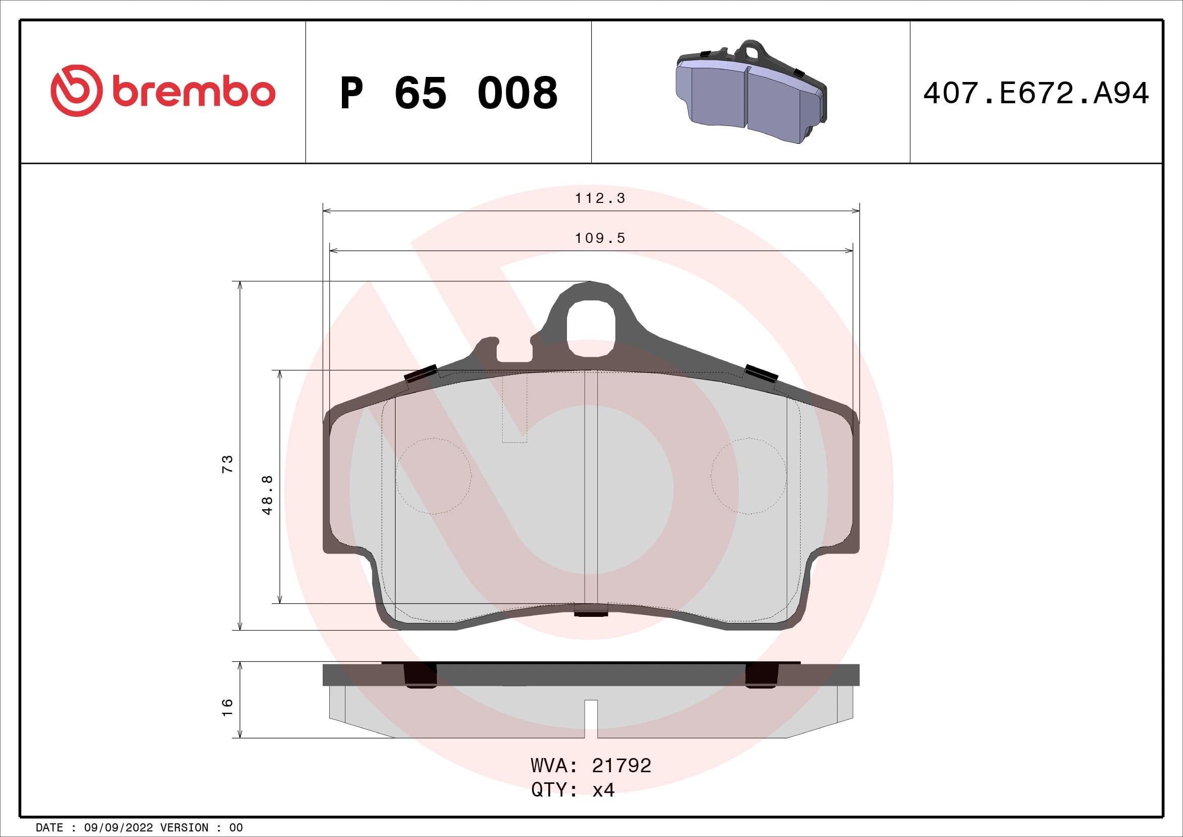 BREMBO P 65 008 Fren Balatası 98635293910 uygun fiyat hızlı kargo