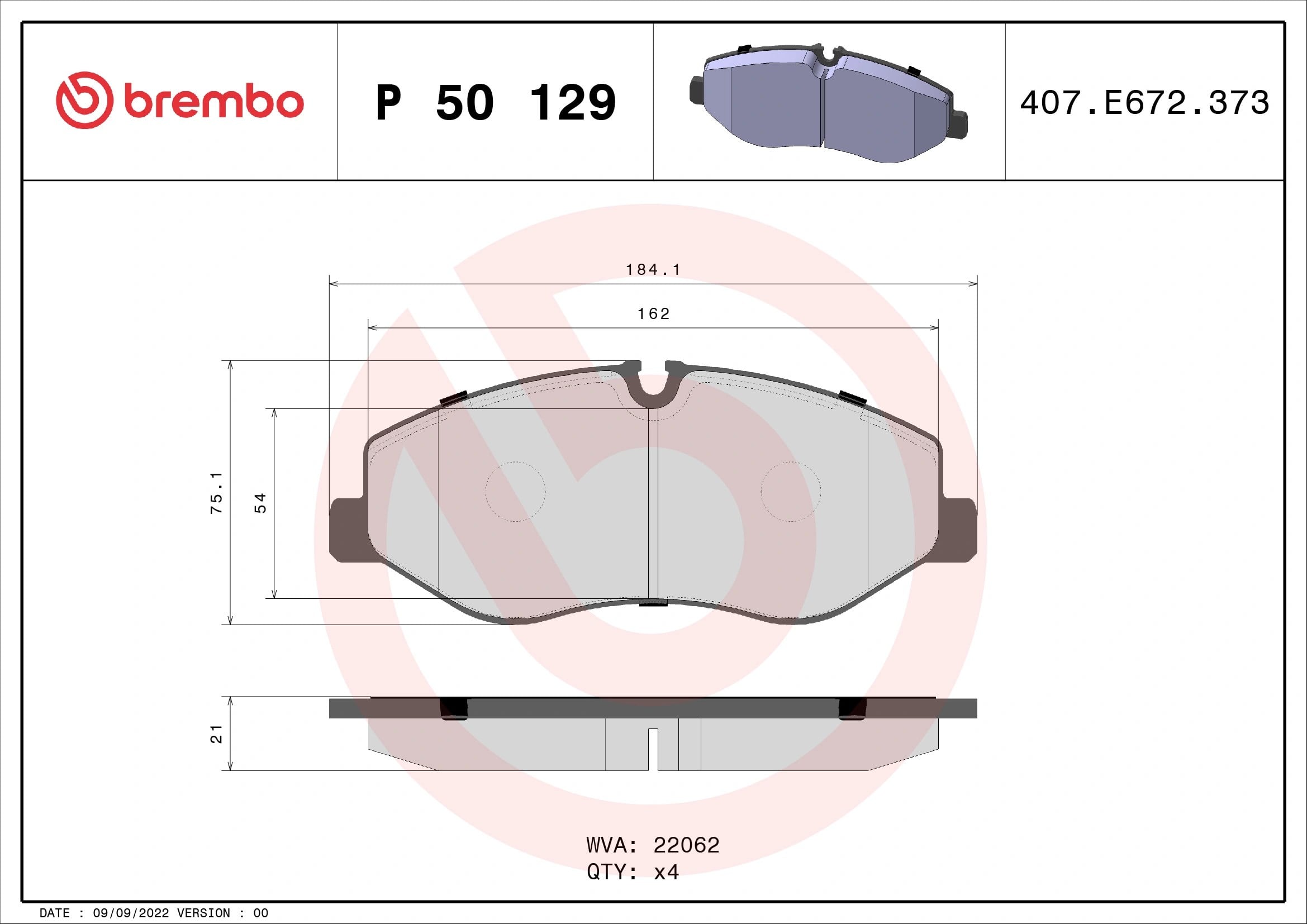 BREMBO P 50 129 Fren Balatası 4474200020 uygun fiyat hızlı kargo