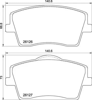 BREMBO P86031 Fren Balatası 31471407 uygun fiyat hızlı kargo