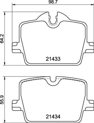BREMBO P06114 Fren Balatası 04466WAA01 uygun fiyat hızlı kargo