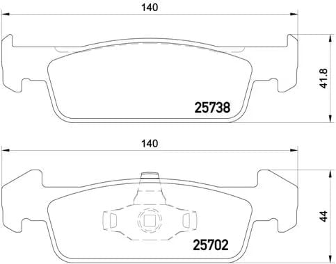 BREMBO P68060 Fren Balatası 410602396R uygun fiyat hızlı kargo