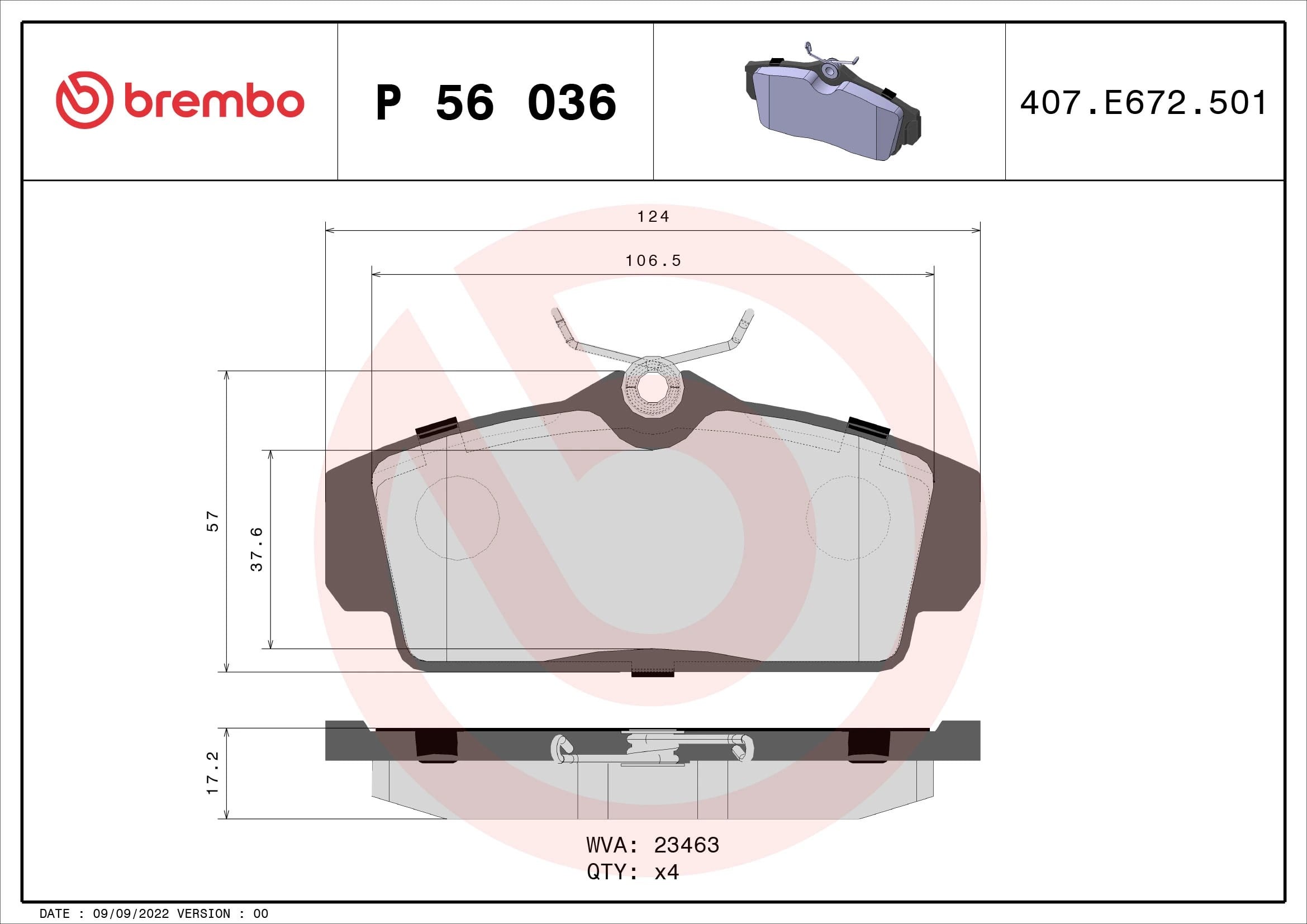 BREMBO P56036 Fren Balatası 410602F028 uygun fiyat hızlı kargo