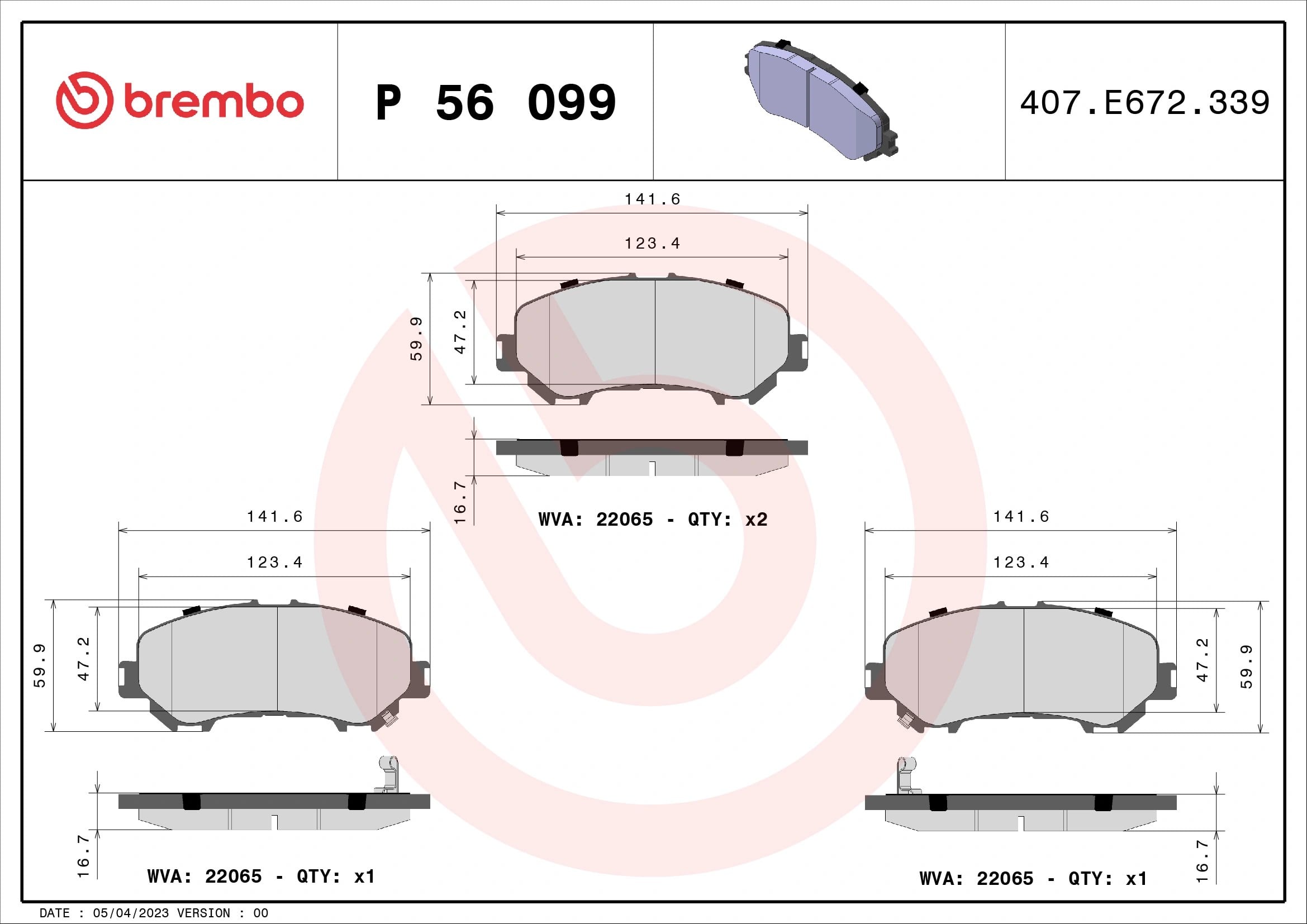 BREMBO P 56 099 Fren Balatası 410601596R uygun fiyat hızlı kargo