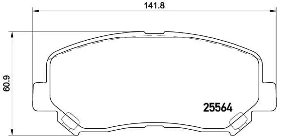 BREMBO P 49 045 Fren Balatası K0Y13323Z uygun fiyat hızlı kargo