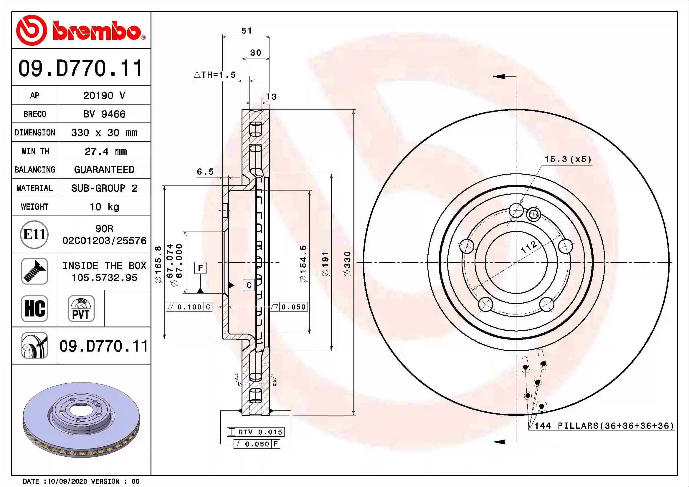 BREMBO 09 D770 11 Fren Diski 2474211912 uygun fiyat hızlı kargo