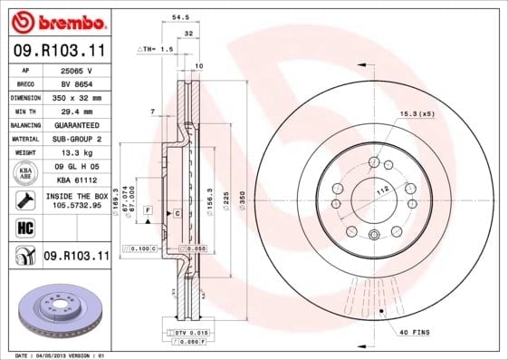 BREMBO 09 R103 11 Fren Diski 1644210512 uygun fiyat hızlı kargo