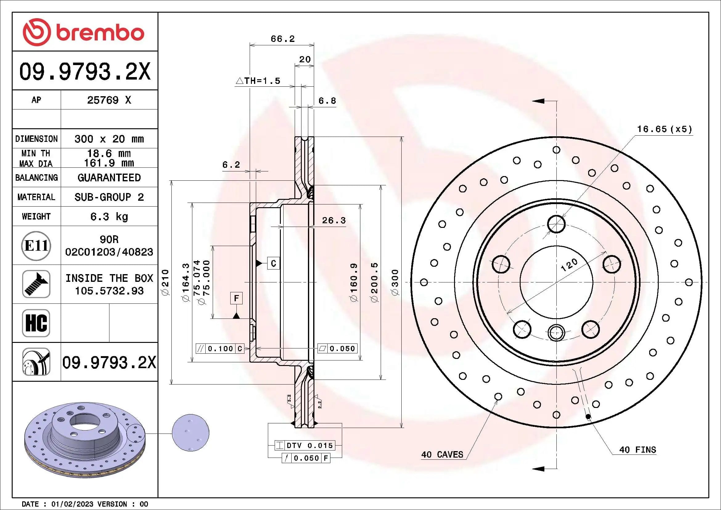 BREMBO 0997932X Fren Diski 34216792227 uygun fiyat hızlı kargo