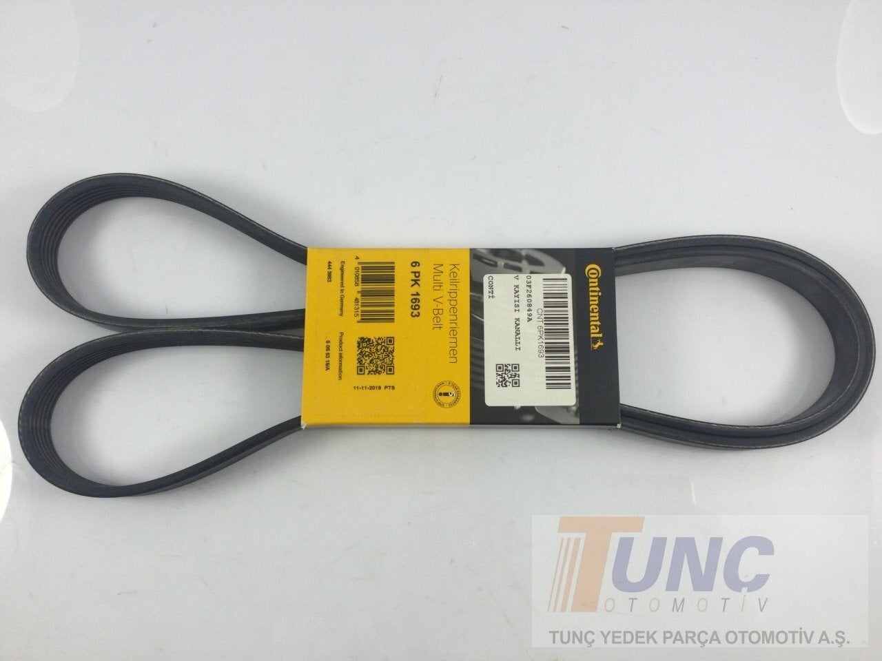 CONTINENTAL 6PK1693 V Kayışı 03F260849A uygun fiyat hızlı kargo
