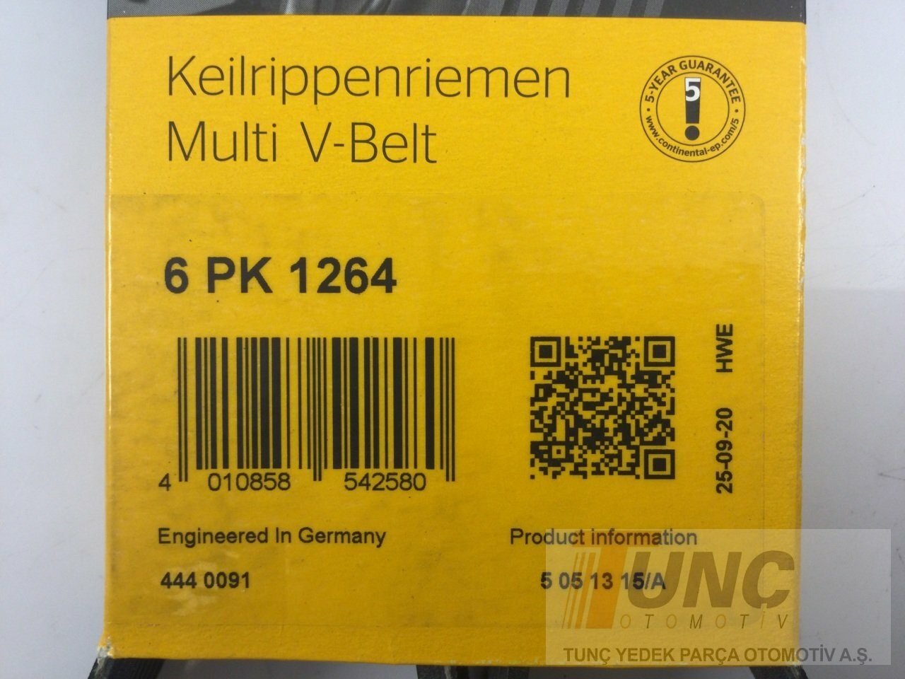 CONTINENTAL 6PK1264 V Kayışı 03L903137J uygun fiyat hızlı kargo