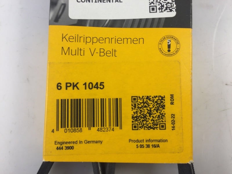 CONTINENTAL 6PK1045 V Kayışı 06F260849E uygun fiyat hızlı kargo