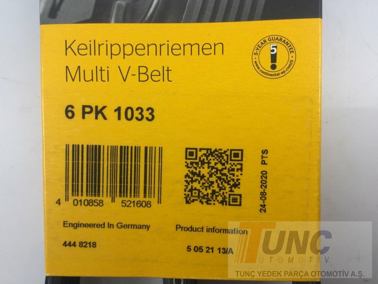 CONTINENTAL 6PK1033 V Kayışı 04L260849G uygun fiyat hızlı kargo