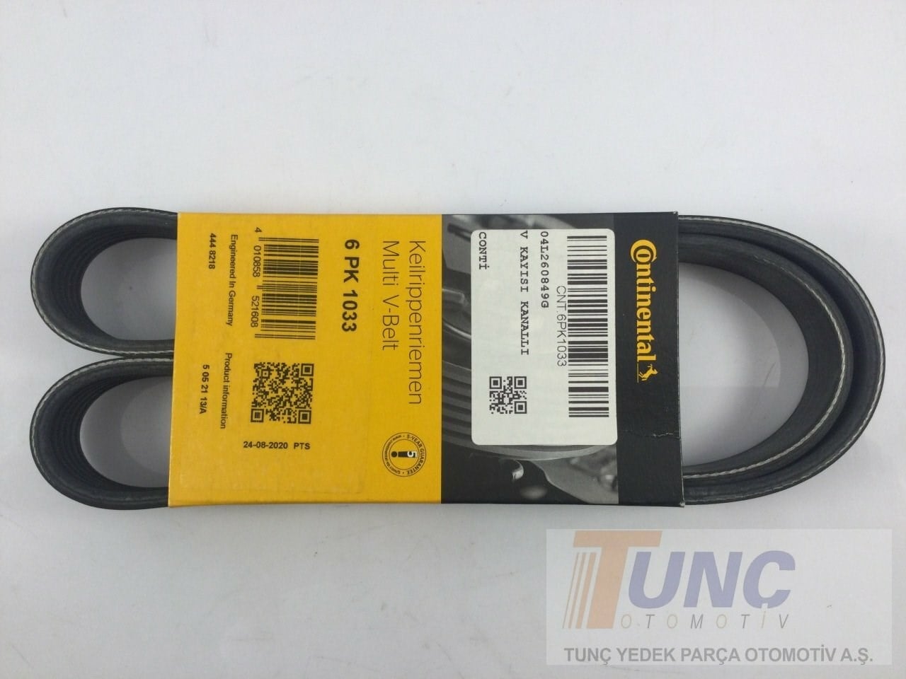 CONTINENTAL 6PK1033 V Kayışı 04L260849G uygun fiyat hızlı kargo