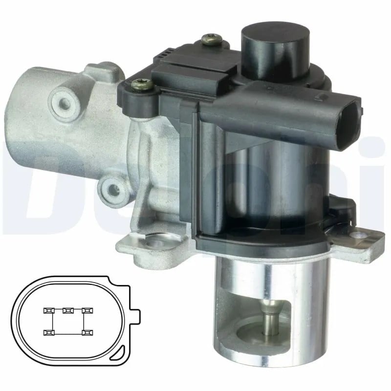 DELPHI EG10425 12B1 EGR Valfi 14710 00Q0E uygun fiyat hızlı kargo