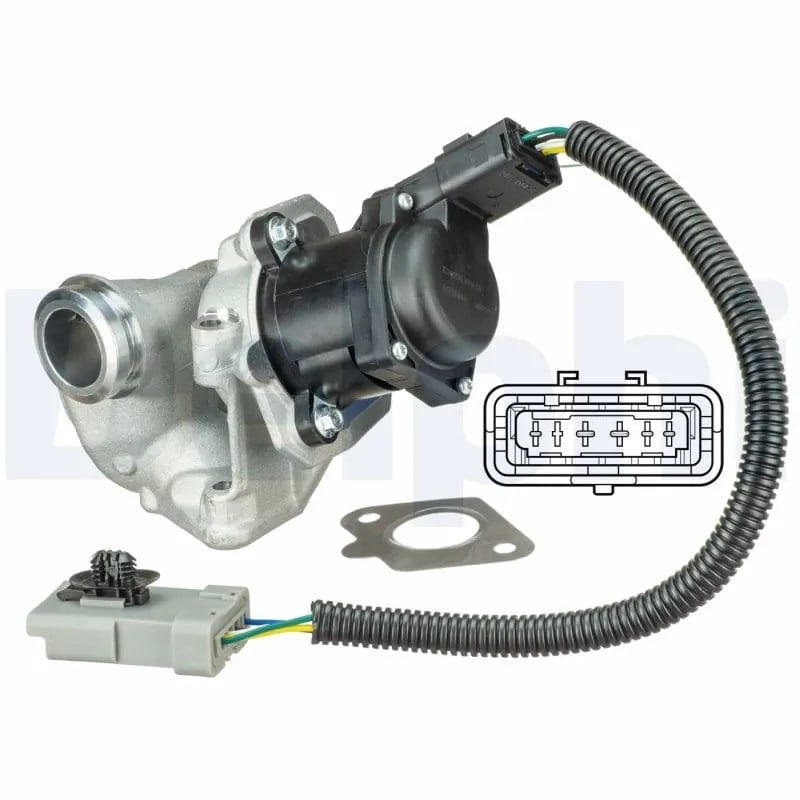 DELPHI EG10434 12B1 EGR Valfi 1229960 uygun fiyat hızlı kargo