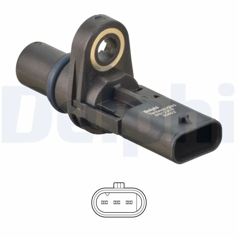 DELPHI SS12308 12B1 Eksantrik Devir Sensörü 04L907601 uygun fiyat hızlı kargo