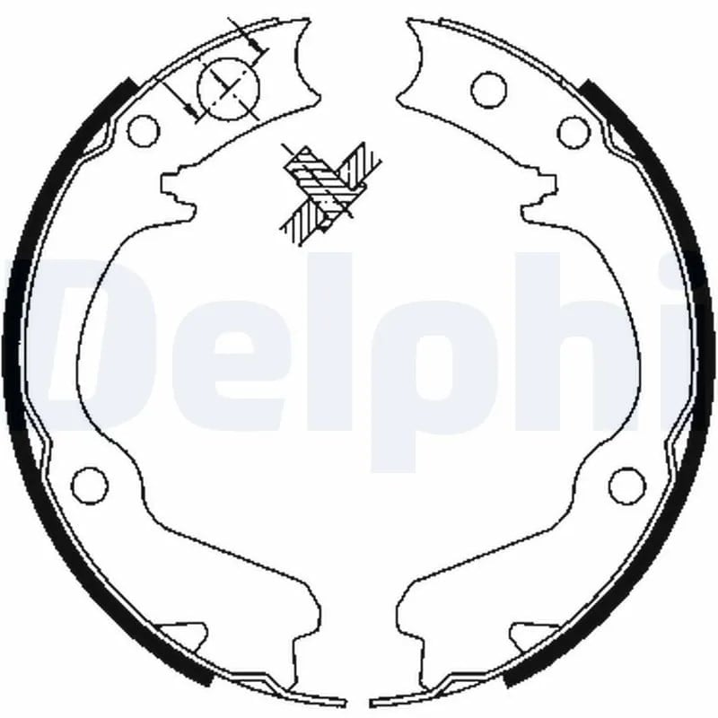 DELPHI LS1899 El Fren Balatası 26257AA060 uygun fiyat hızlı kargo