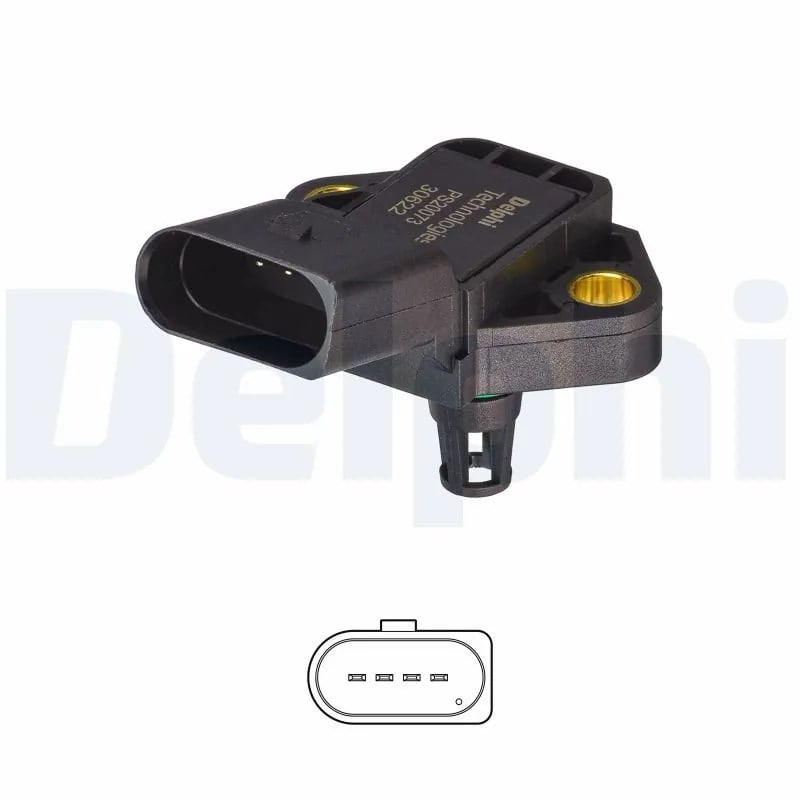 DELPHI PS20073 12B1 Emme Basınç Sensörü 03G906051E uygun fiyat hızlı kargo