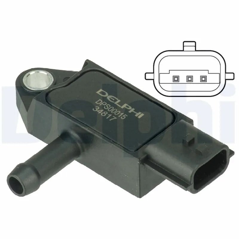 DELPHI DPS00015 Fark Basınç Sensörü 208152425R uygun fiyat hızlı kargo