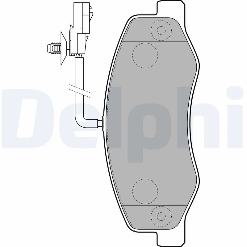 DELPHI LP2192 Fren Balatası 44060 00Q0G uygun fiyat hızlı kargo