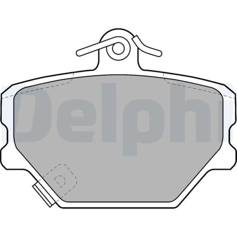 DELPHI LP1465 Fren Balatası 0001431V003 uygun fiyat hızlı kargo