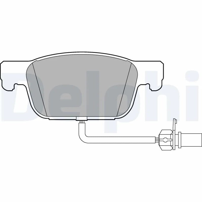 DELPHI LP3219 Fren Balatası 8W0698151AA uygun fiyat hızlı kargo