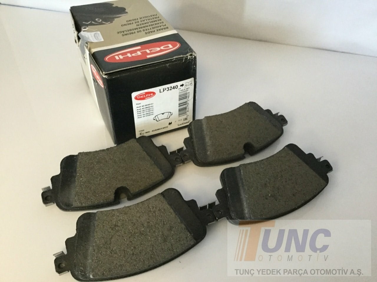 DELPHI LP3240 Fren Balatası 8W0698451Q uygun fiyat hızlı kargo