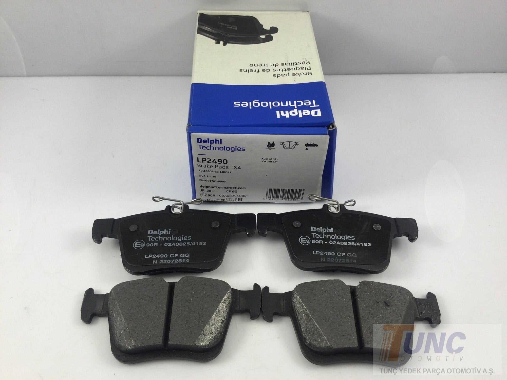 DELPHI LP2490 17B1 Fren Balatası 8V0698451 uygun fiyat hızlı kargo