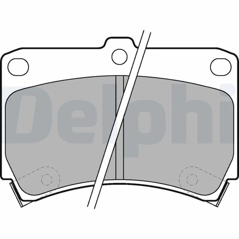 DELPHI LP743 Fren Balatası 0K30A3328Z uygun fiyat hızlı kargo