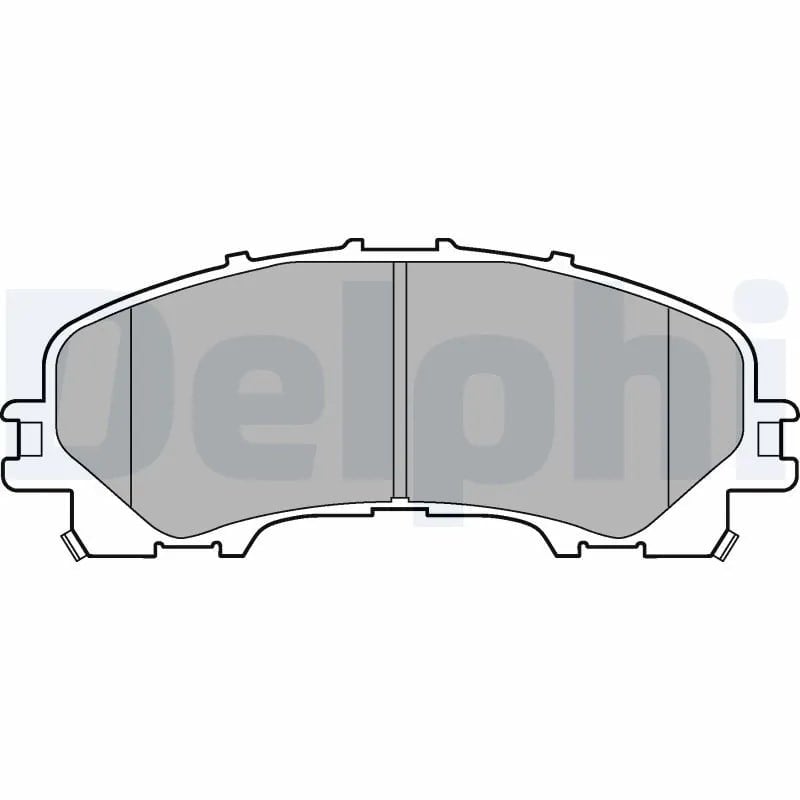 DELPHI LP3183 Fren Balatası 410608710R uygun fiyat hızlı kargo