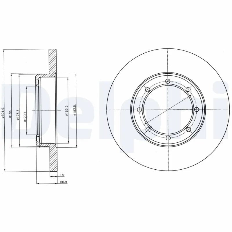 DELPHI BG4344 Fren Diski 432067943R uygun fiyat hızlı kargo