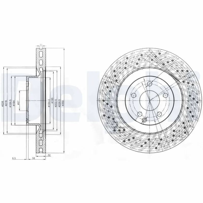 DELPHI BG9057 Fren Diski 2214210012 uygun fiyat hızlı kargo