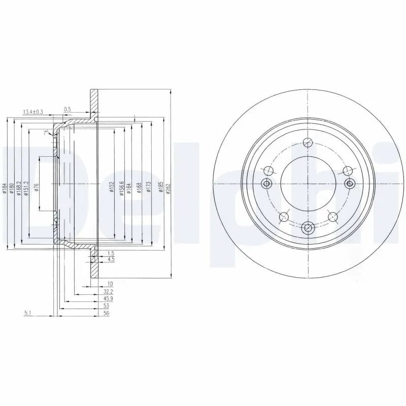 DELPHI BG4082C Fren Diski 58411 1H100 uygun fiyat hızlı kargo