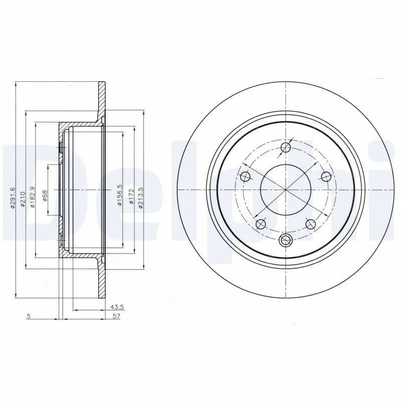 DELPHI BG4108C Fren Diski 432000016R uygun fiyat hızlı kargo