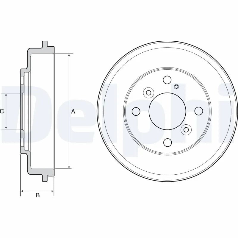 DELPHI BF525 Fren Kampanası 1523797 uygun fiyat hızlı kargo