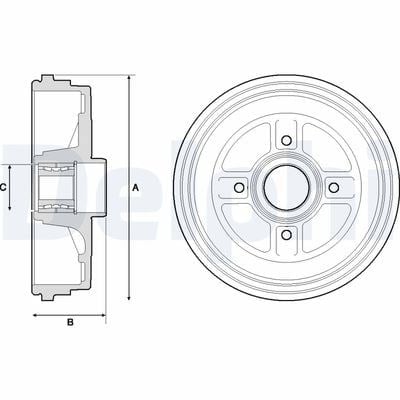 DELPHI BFR496 Fren Kampanası 432004255R uygun fiyat hızlı kargo
